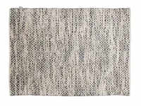 Tom Tailor Teppich Smooth Comfort , grau , Baumwolle , Maße (cm): B: 85 H: 0,8