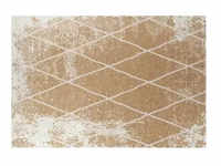 Tom Tailor Webteppich Fine Line , gold , Synthetische Fasern , Maße (cm): B: 140 H:
