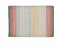 Tom Tailor Teppich Smooth Comfort Stripe , beige , Jute , Maße (cm): B: 160 H: 0,7