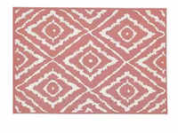 Tom Tailor In-und Outdoor-Teppich Garden Pattern , rot , Synthetische Fasern ,...