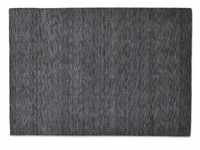 SANSIBAR Sylt Wollteppich List , grau , Wolle , Maße (cm): B: 170 H: 1,3