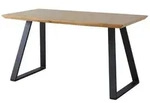 Esstisch , holzfarben , Ma&szlig;e (cm): B: 140 H: 75