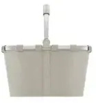 reisenthel Einkaufskorb , beige , Polyester,Metall,Kunststoff , Ma&szlig;e (cm): B: 48