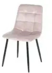 Esszimmerstuhl Antibes , rosa/pink , Ma&szlig;e (cm): B: 45 H: 84