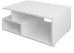 Couchtisch Sulas , wei&szlig; , Ma&szlig;e (cm): B: 50 H: 40