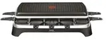 Tefal Raclette-Grill RE4588 , schwarz , Metall,Kunststoff , Ma&szlig;e (cm): B:...