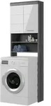 Waschmaschinenumbauschrank SCHLOONSEE Breite 63cm f&uuml;r Waschmaschine & Trockner 2