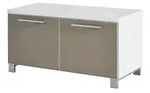 Garderobenbank Duna , beige , Ma&szlig;e (cm): B: 84 H: 45 T: 40.0