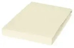 Janine Spannbetttuch , creme , Ma&szlig;e (cm): B: 100 H: 35