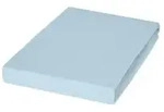 Janine Spannbetttuch , blau , Ma&szlig;e (cm): B: 150 H: 35