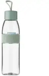 Mepal Trinkflasche "To Go" Ellipse , gr&uuml;n , Kunststoff , Ma&szlig;e (cm): B: 6,3 H: 27