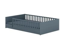 PAIDI Kinderbett Little Flo &brvbar; blau &brvbar; Ma&szlig;e (cm): B: 127,6 H: 50,6