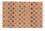 THEKO Berberteppich Marmoucha , rot , Wolle , Ma&szlig;e (cm): B: 70 H: 2,4