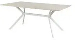 Esstisch 180 - 90 cm Oskar , creme , Ma&szlig;e (cm): B: 90 H: 75