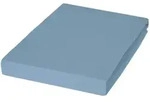 Janine Spannbetttuch , blau , Ma&szlig;e (cm): B: 200 H: 35