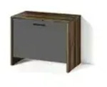 by Living Sitzbank Ben , braun , Ma&szlig;e (cm): B: 60 H: 48