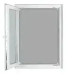 EasyMaxx Moskitonetz 14308 , wei&szlig; , Kunststoff,Aluminium , Ma&szlig;e (cm): B: 115 H: