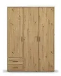 Dreht&uuml;renschrank Yarm , braun , Ma&szlig;e (cm): B: 140 H: 194