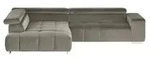 uno Ecksofa Origo , grau , Ma&szlig;e (cm): B: 308 H: 70 T: 225.0
