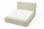 GrainGold Polsterbett mit Stauraum Bubble , beige , Ma&szlig;e (cm): B: 220 H: 105