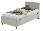 Polsterbett in Cord Cool , beige , Ma&szlig;e (cm): B: 100 H: 90
