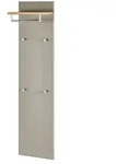Garderobenpaneel Duna , beige , Glas,Holzwerkstoff , Ma&szlig;e (cm): B: 42 H: 170...