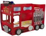 Autobett Feuerwehr &brvbar; rot &brvbar; Ma&szlig;e (cm): B: 116 H: 146 T: 207.0