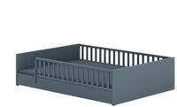 PAIDI Kinderbett Little Flo &brvbar; blau &brvbar; Ma&szlig;e (cm): B: 147,6 H: 50,6