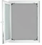 EasyMaxx Moskitonetz 12040 , grau , Kunststoff,Aluminium , Ma&szlig;e (cm): B: 115...