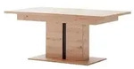 uno S&auml;ulentisch ausziehbar Argon , holzfarben , Ma&szlig;e (cm): B: 100 H: 77