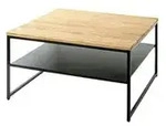 Couchtisch , holzfarben , Ma&szlig;e (cm): B: 70 H: 40