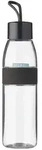 Mepal Trinkflasche "To Go" Ellipse , schwarz , Kunststoff , Ma&szlig;e (cm): B: 6,3 H: 27