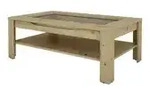 by Living Couchtisch Ralph , holzfarben , Ma&szlig;e (cm): B: 110 H: 43