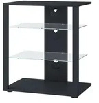Regal Folas , schwarz , Ma&szlig;e (cm): B: 60 H: 70