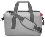 reisenthel Reisetasche , grau , Polyester,Kunststoff , Ma&szlig;e (cm): B: 40 H: 33,5 T: