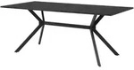 Esstisch 180 - 90 cm Oskar , schwarz , Ma&szlig;e (cm): B: 90 H: 75