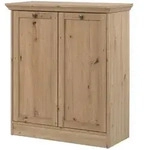 Kommode Forsten , holzfarben , Ma&szlig;e (cm): B: 80 H: 90 T: 35.0