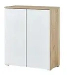 uno Schuhschrank Bent , wei&szlig; , Ma&szlig;e (cm): B: 89 H: 105 T: 40.0