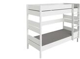 PAIDI Etagenbett Tiago &brvbar; wei&szlig; &brvbar; Ma&szlig;e (cm): B: 136,3 H: 180,6