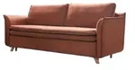 Miuform Einzelsofa mit Schlaffunktion Charming Charlie , rot , Ma&szlig;e (cm): B: 225 H: