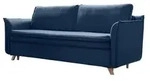Miuform Einzelsofa mit Schlaffunktion Charming Charlie , blau , Ma&szlig;e (cm): B: 225 H: