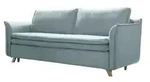 Miuform Einzelsofa mit Schlaffunktion Charming Charlie , blau , Ma&szlig;e (cm): B: 225 H: