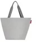 reisenthel Einkaufstasche , grau , Polyester,Kunststoff , Ma&szlig;e (cm): B: 51 H: 30,5