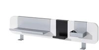 PAIDI Funktionsboard zum Schreibtisch Zubeh&ouml;r Schoolworld &brvbar; wei&szlig; &brvbar; Aluminium &brvbar;