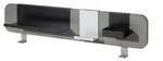PAIDI Funktionsboard zum Schreibtisch Zubeh&ouml;r Schoolworld &brvbar; grau &brvbar; Aluminium &brvbar;