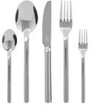 Justinus Besteckset Matrix , silber , Edelstahl , Ma&szlig;e (cm): B: 25 H: 5