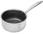 Hensslers Stielkasserolle , silber , Edelstahl &Oslash;: 18