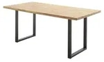 Woodford Esstisch Zeballos , holzfarben , Ma&szlig;e (cm): B: 75 H: 75