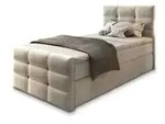 MASSENO Boxbett mit Bettkasten Amon , beige , Ma&szlig;e (cm): B: 80 H: 98