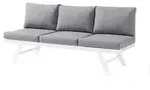 Sieger Loungeliege , wei&szlig; , Ma&szlig;e (cm): B: 80 H: 89